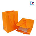 barato elegância colorido importado sacos de mão de papel de compras china